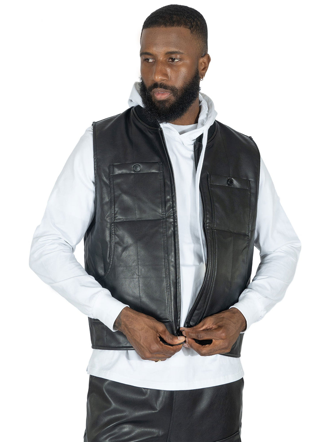 M1107 Romano Vegan Leather Vest — Star Product of the Day at Jeans.com