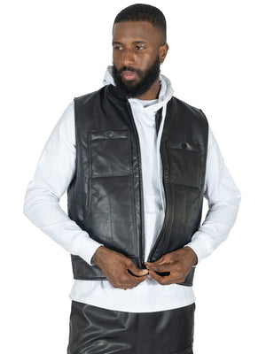 M1107 Romano Vegan Leather Vest — Star Product of the Day at Jeans.com