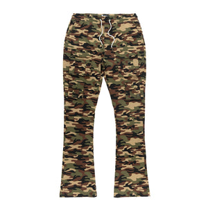 M1633 Colton 34” Stack Nylon/Spandex  Sweat Pants - Camo — Star Product of the Day at Jeans.com