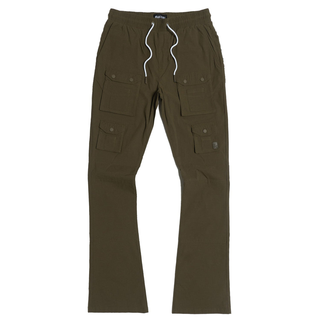 M1633 Colton 34” Stack Nylon/Spandex  Sweat Pants - Dark Olive — Star Product of the Day at Jeans.com