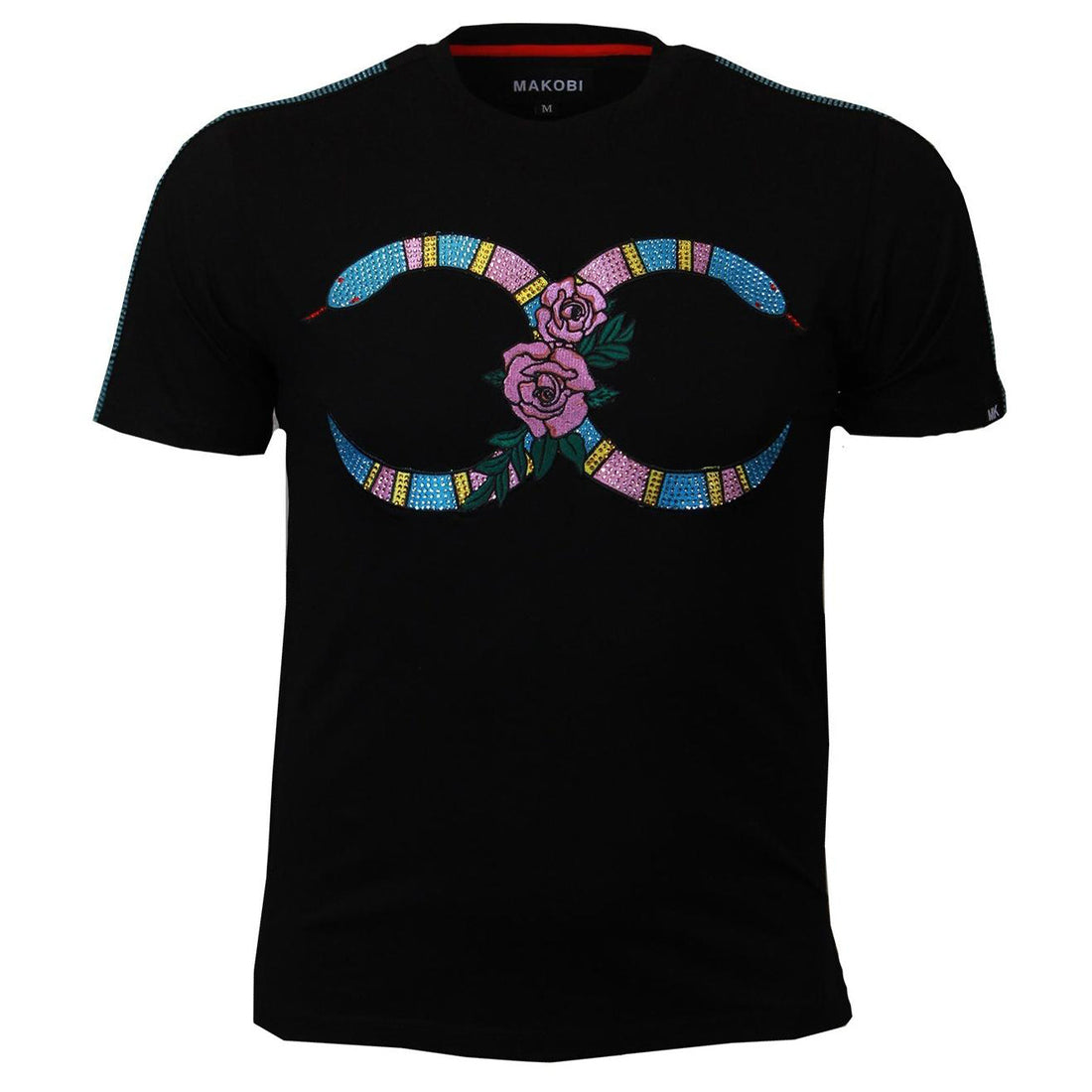M180 Makobi Rose Snake Tee - Black — Star Product of the Day at Jeans.com