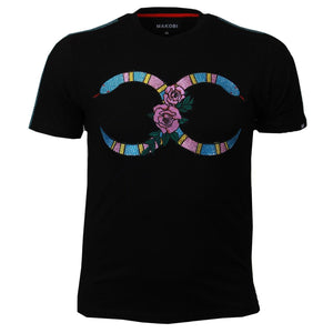 M180 Makobi Rose Snake Tee - Black — Star Product of the Day at Jeans.com