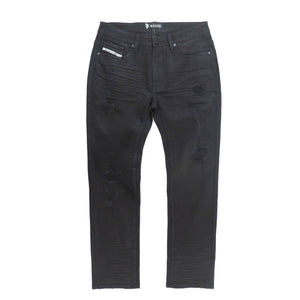 M1901 Makobi Segreto Waxed Jeans - Black — Star Product of the Day at Jeans.com