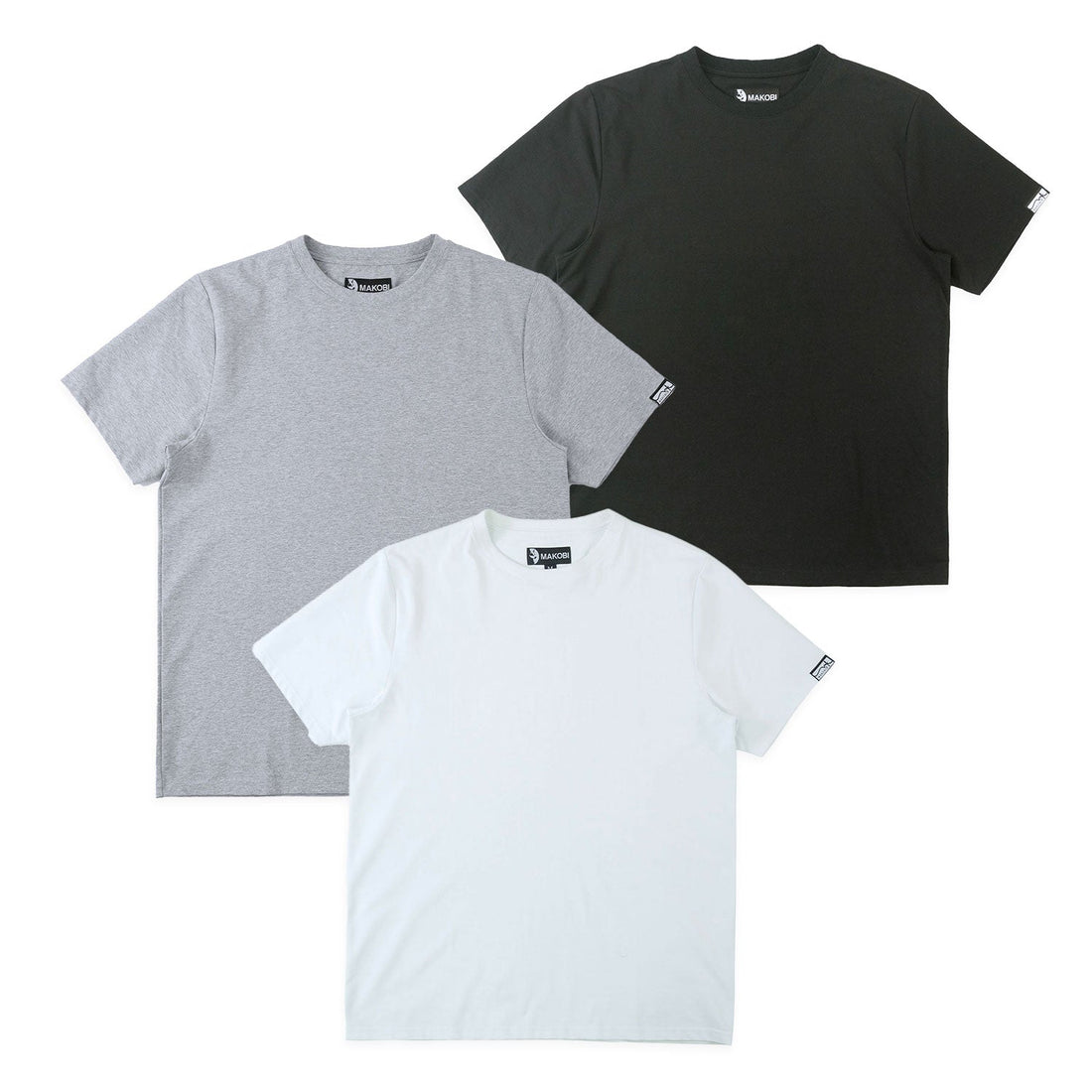 Tees|M303 Makobi Essentials Bundle Pack Tri-Color — Star Product of the Day at Jeans.com