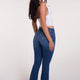 Women's Luxe Mid Rise WannaBettaButt Bootcut Jeans