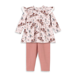 Prairie Princess Baby Girl's Western Bamboo Top & Legging — Star Product of the Day at Jeans.com