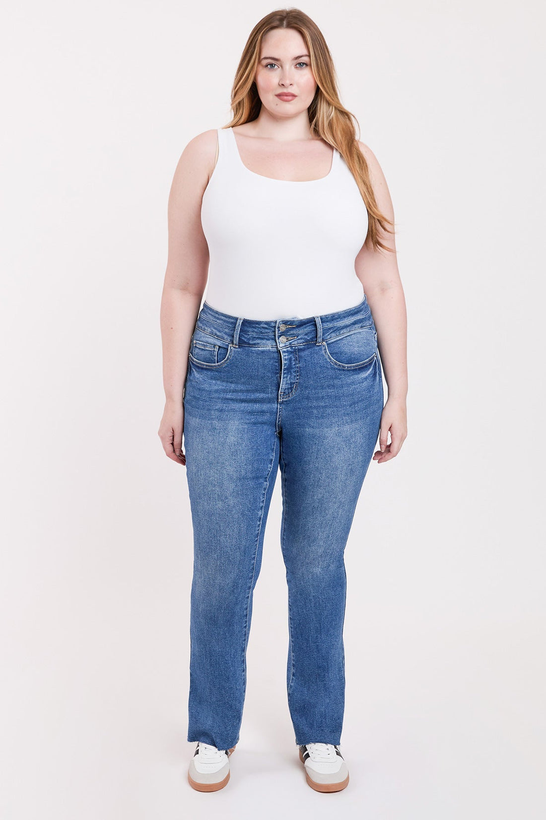 Women's Plus Premium Stretch High Rise Bootcut Jeans — Star Product of the Day at Jeans.com