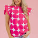 Women's Top - Frilled Flutter Sleeve - Summer Fashion — Star Product of the Day at Jeans.com