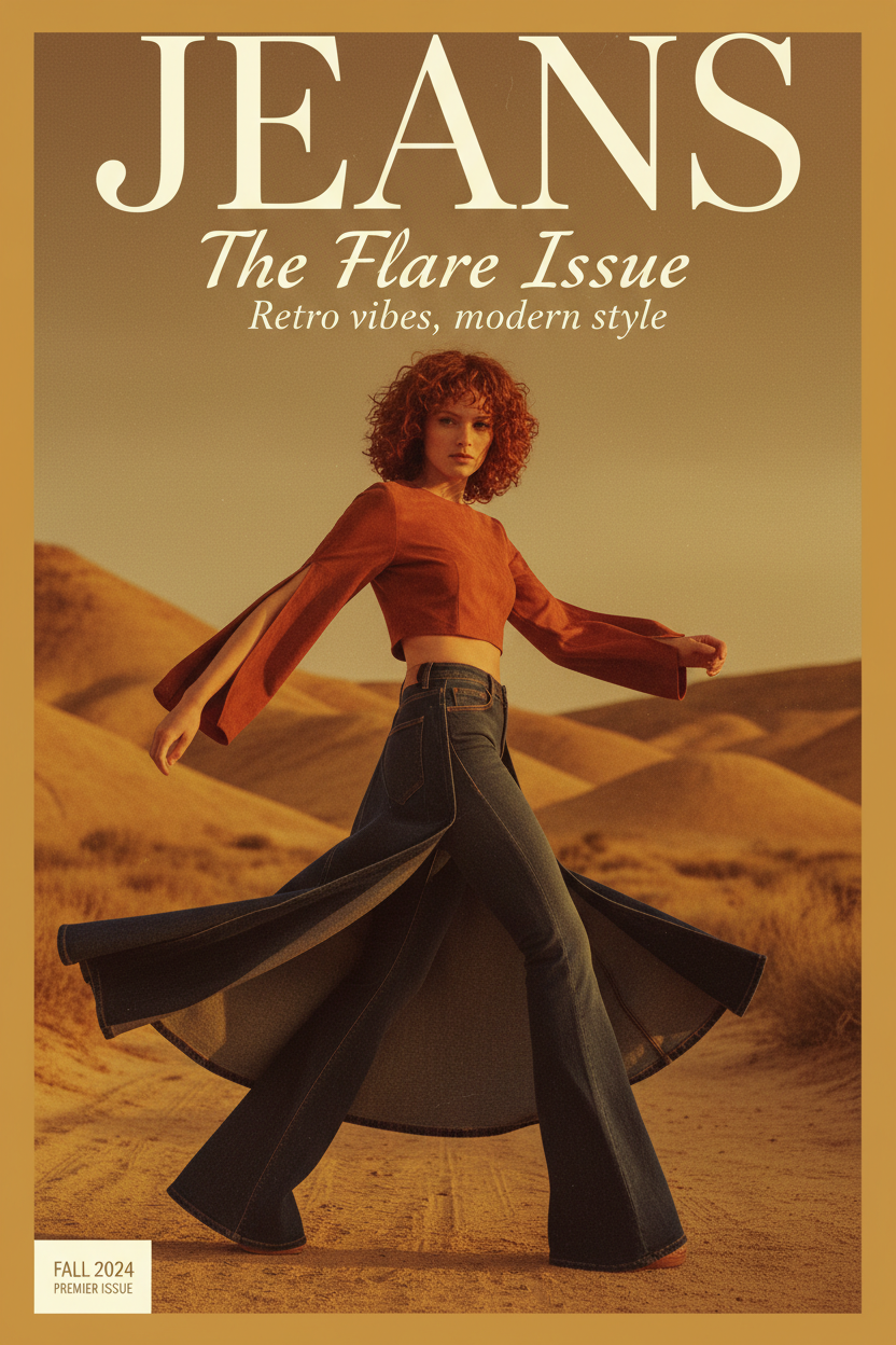 Flare Leg Jeans: Retro Vibes, Modern Style
