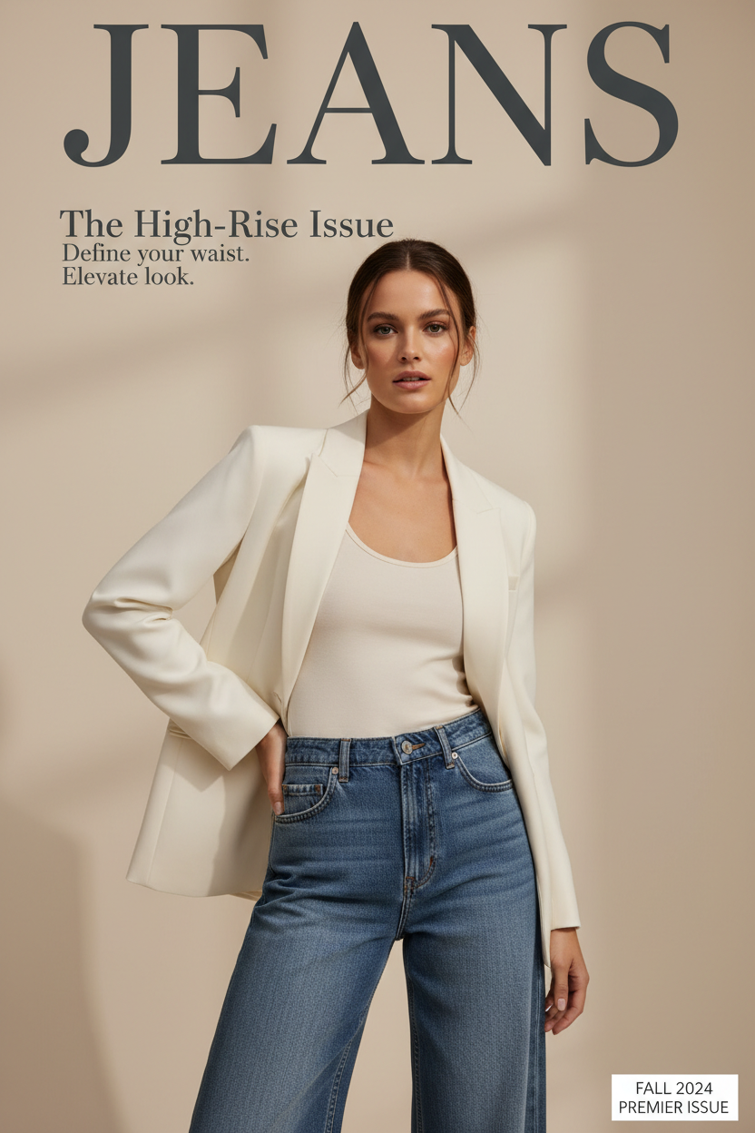 High-Rise Jeans: The Waist-Defining Denim You Need