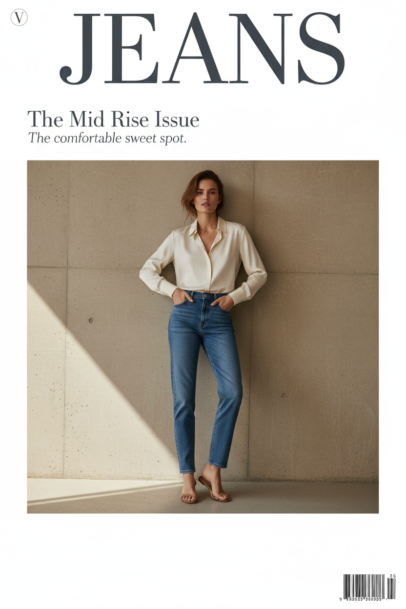 Mid Rise Jeans: The Comfortable Sweet Spot