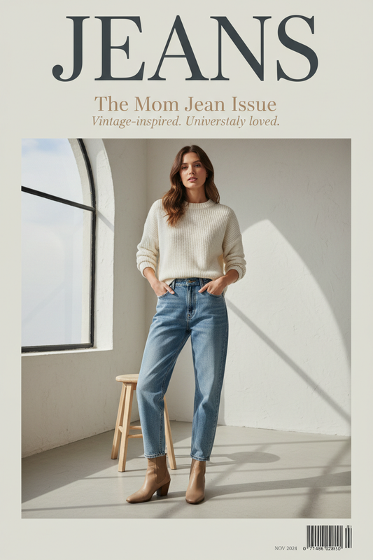Mom Jeans: The Vintage-Inspired Denim Everyone Loves