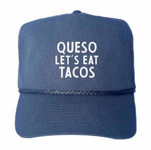 Queso Let's Eat Tacos Canvas Trucker — Star Product of the Day at Jeans.com
