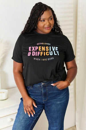Trendsi TIKTOK - Simply Love Graphic Tee - Opaque, Stretchy & Comforta — Star Product of the Day at Jeans.com