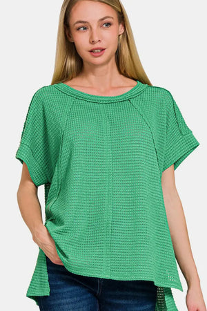 Waffle Tee - Exposed Seam, Comfy - Short Sleeve T-Shirt — Star Product of the Day at Jeans.com