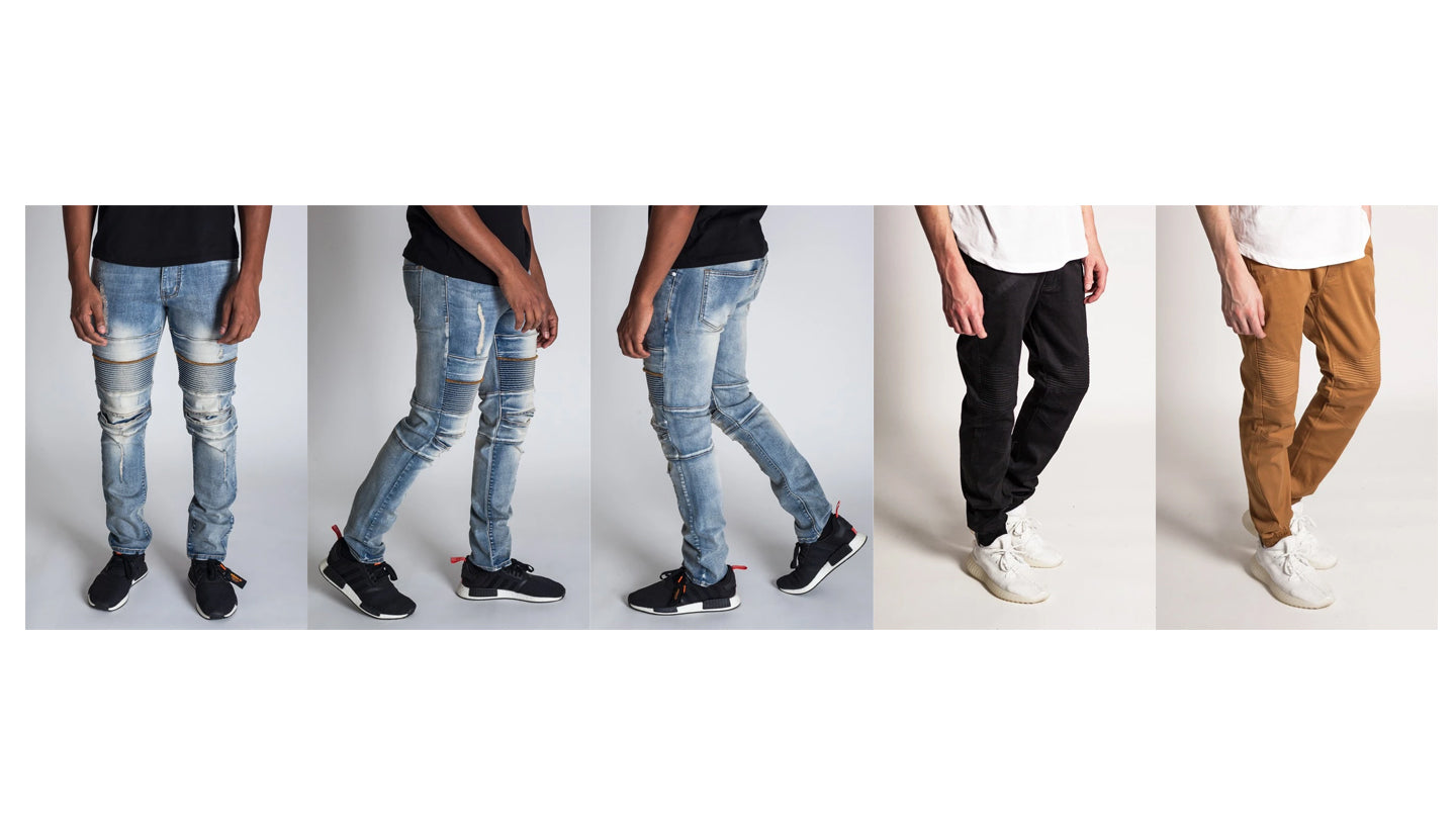 Men's Biker Jeans