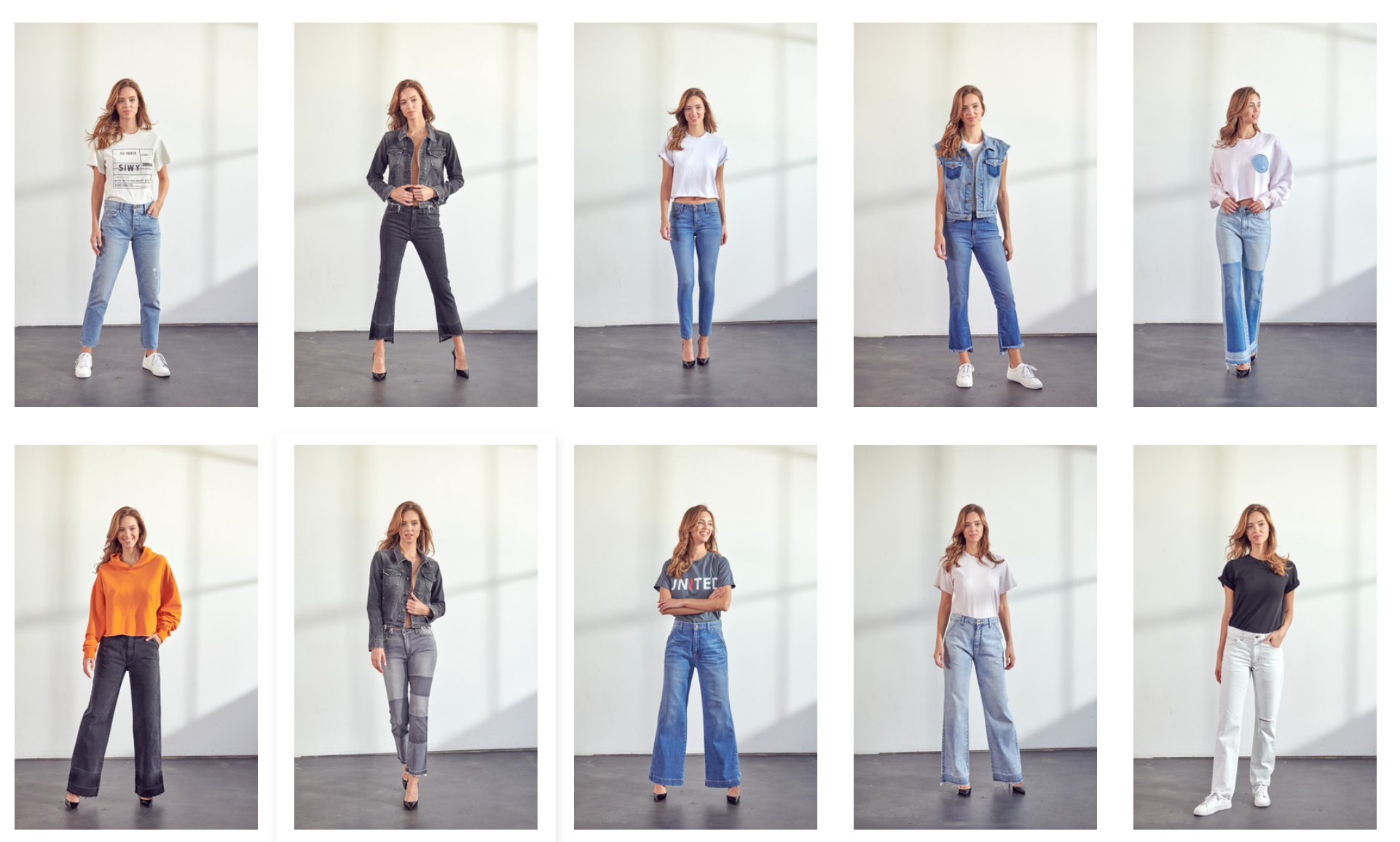 ASEIDFNSA Classic Denim Womens On Pants Tall Womens Jeans Casual