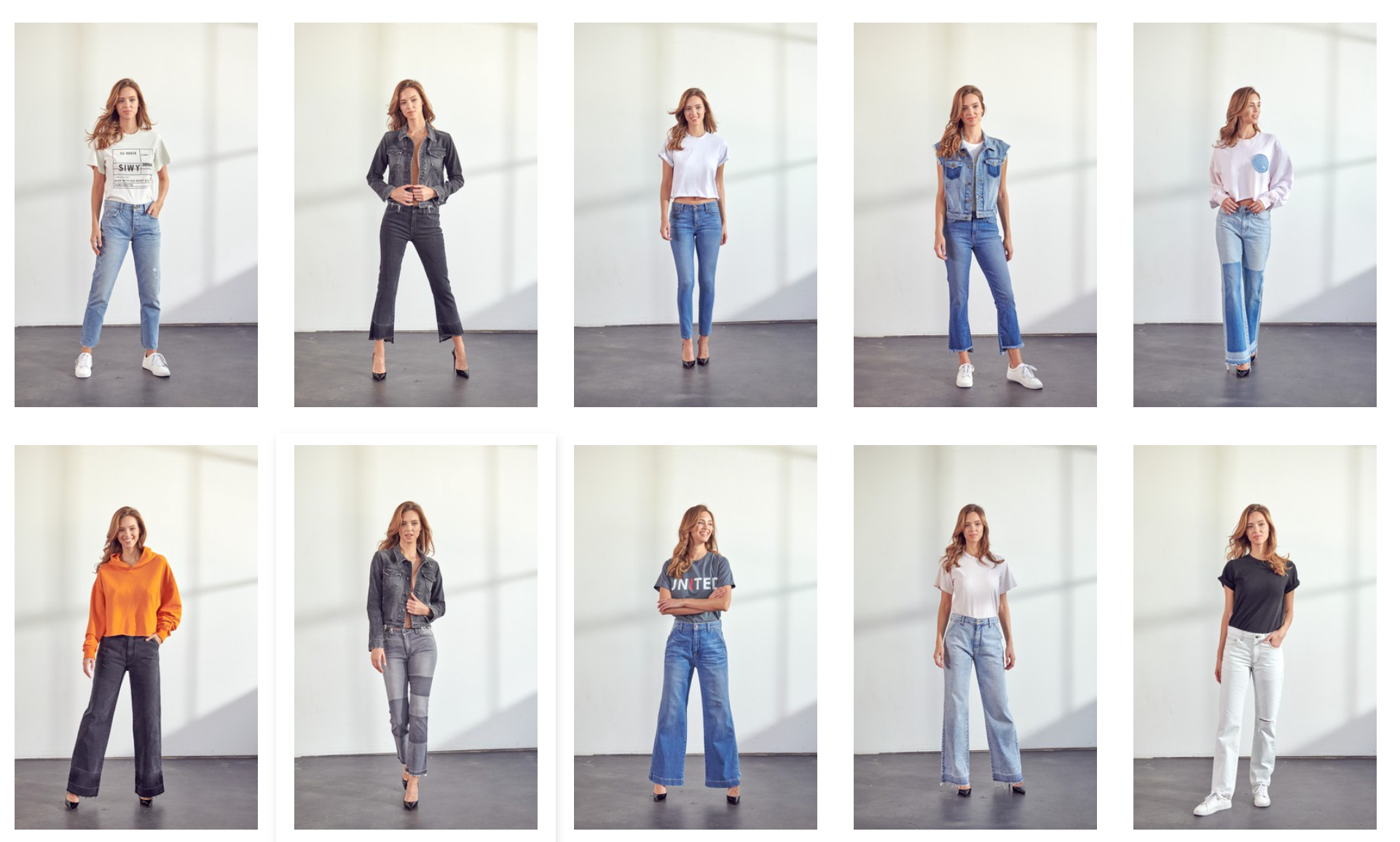 WOMEN'S JEANS SIZE CHART –