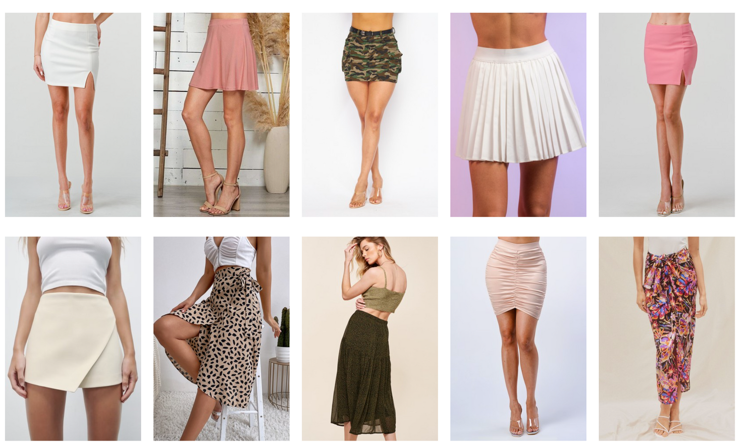View All Skirts