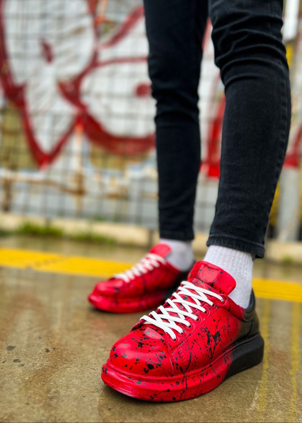 Men's Color Wave Bold Contrast