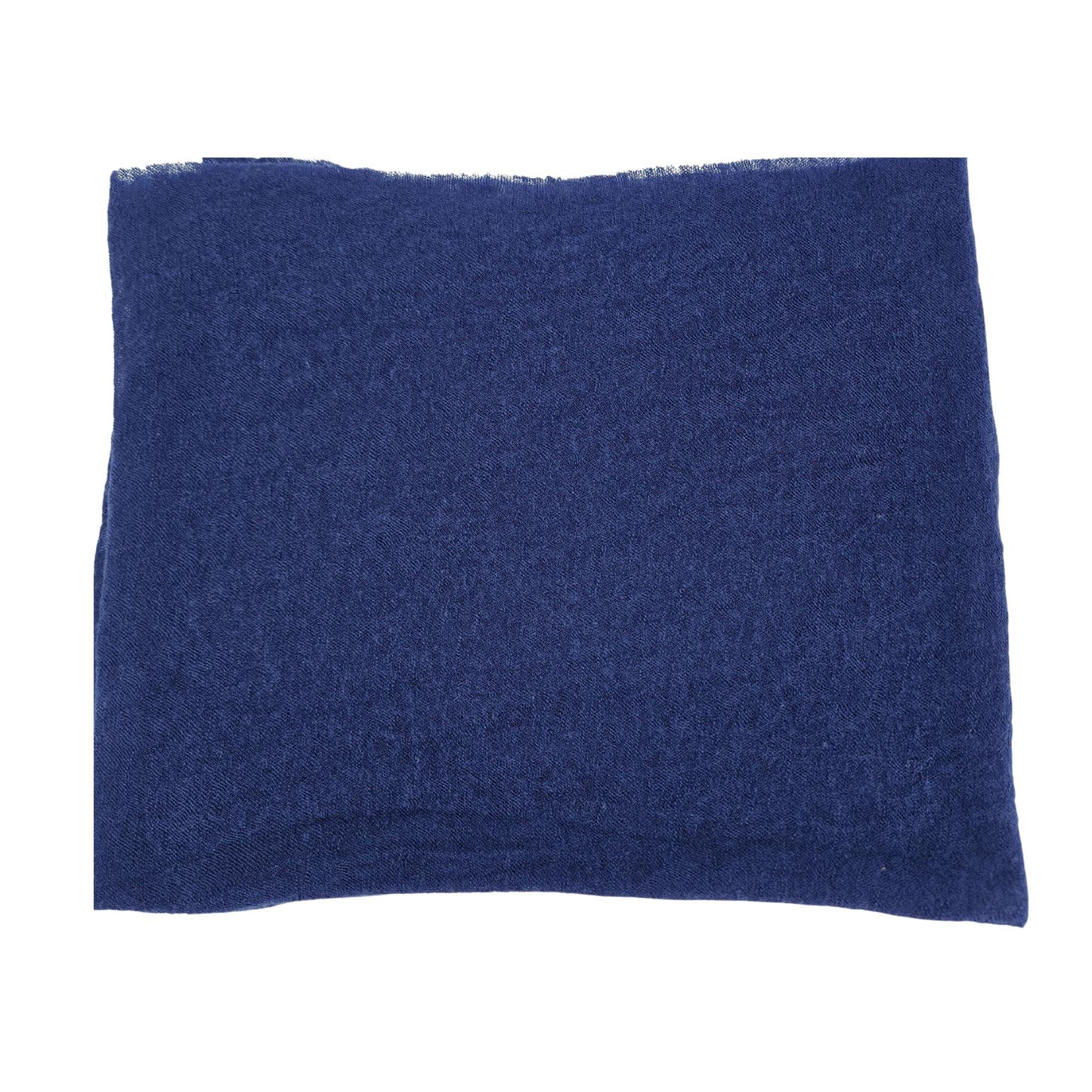 Blue Small Cashmere Plain Scarf