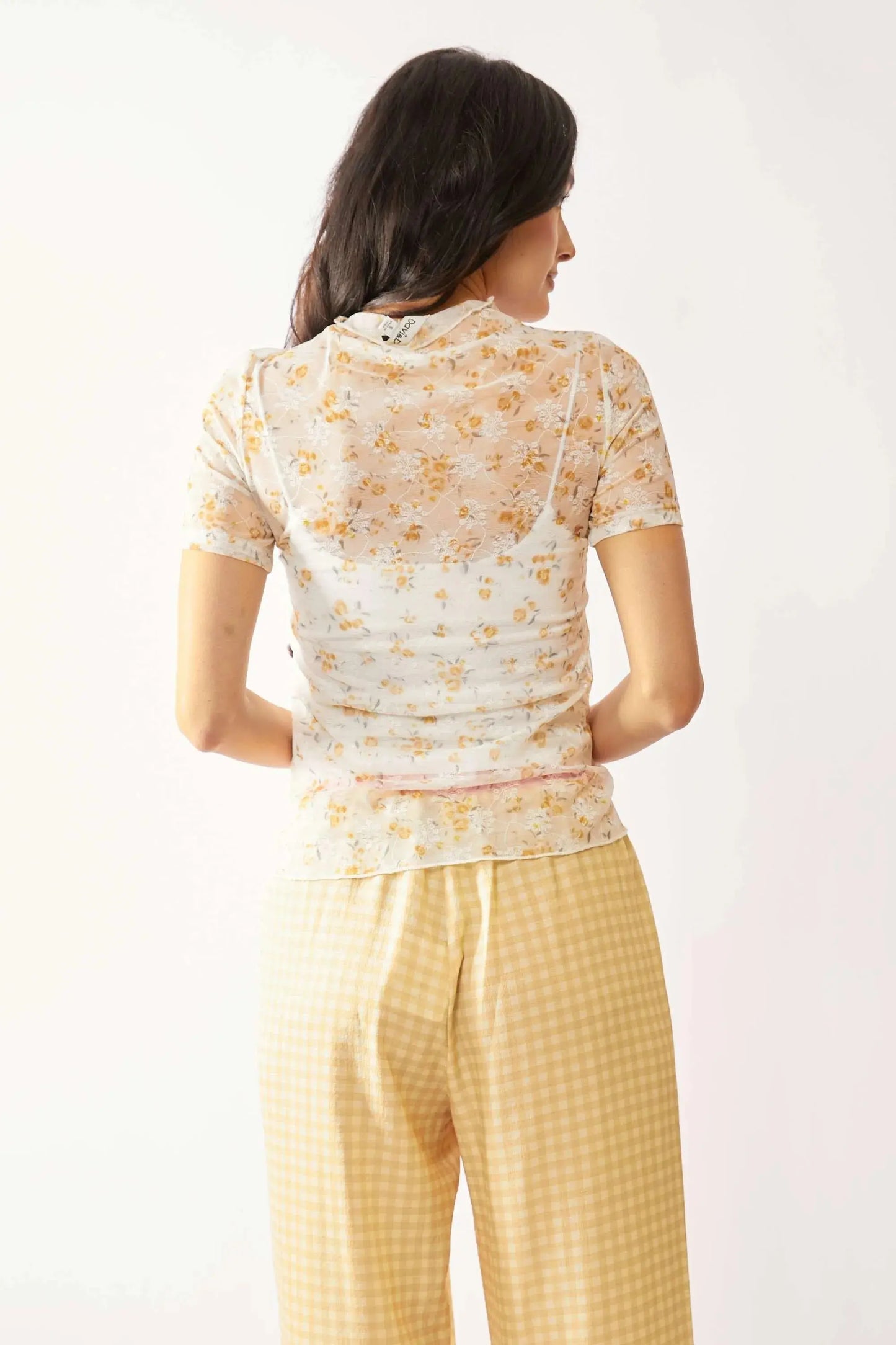 Mesh Turtleneck Top - Sheer See-Through - Sexy Fitted Style