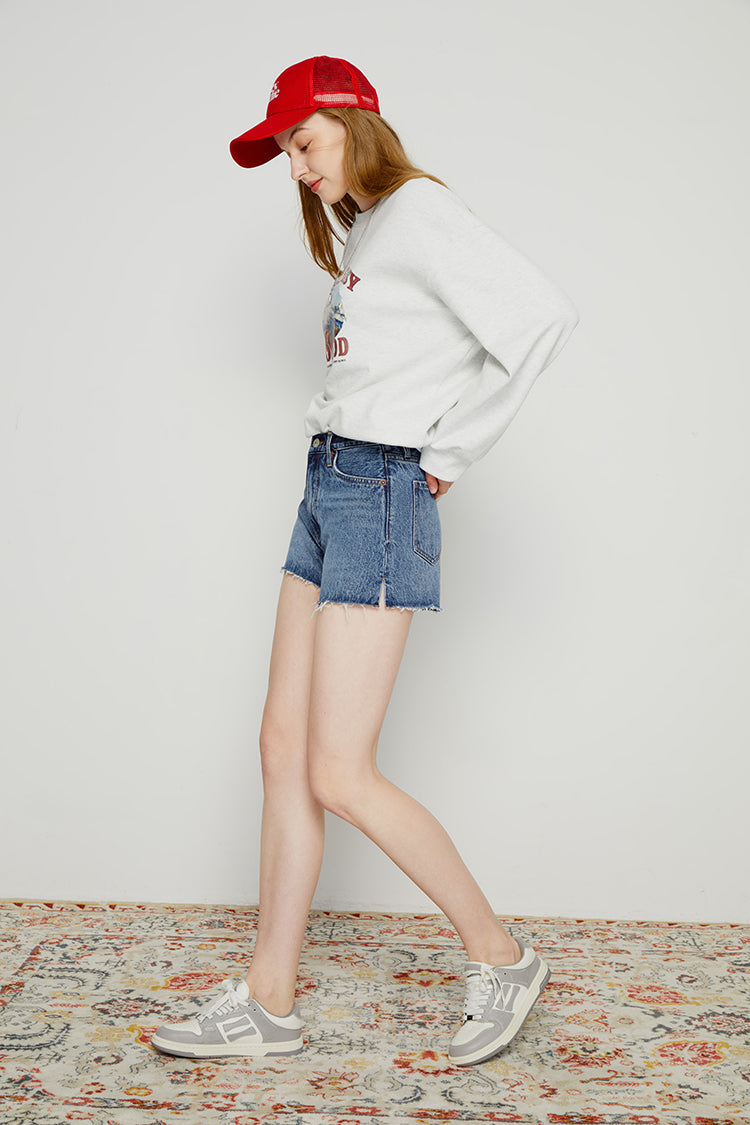High Rise Denim Shorts HJ167 [FINAL SALE]