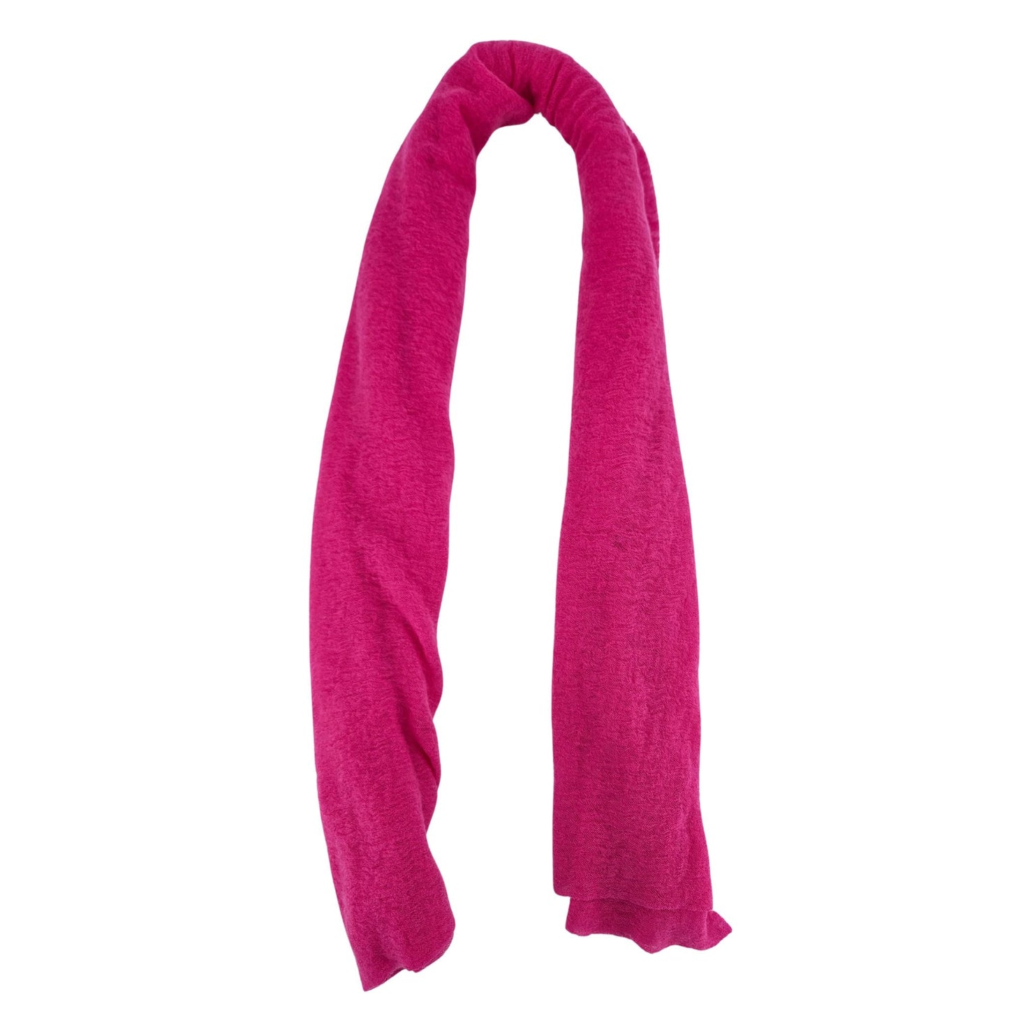 Fuchsia Small Cashmere Plain Scarf