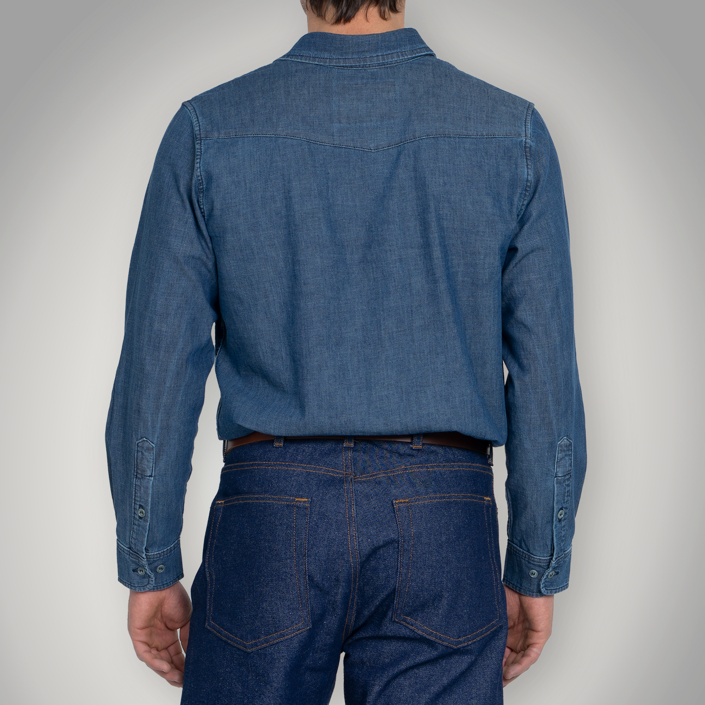 Western Chambray Light Wash