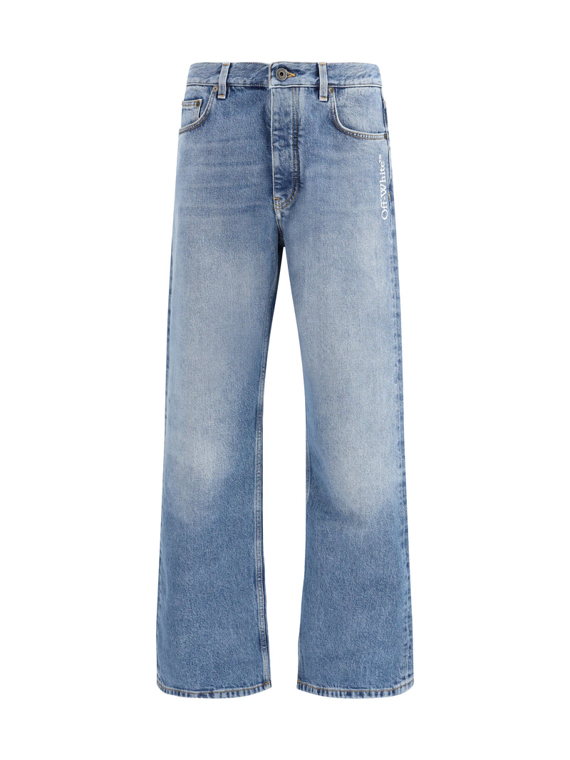 Jeans Half Arrow Light Medium Blue