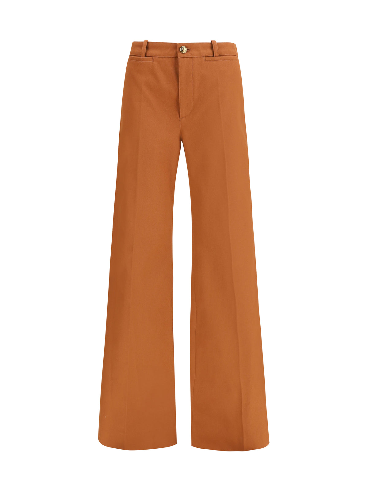 Chloé Flare Denim Jeans Nougat