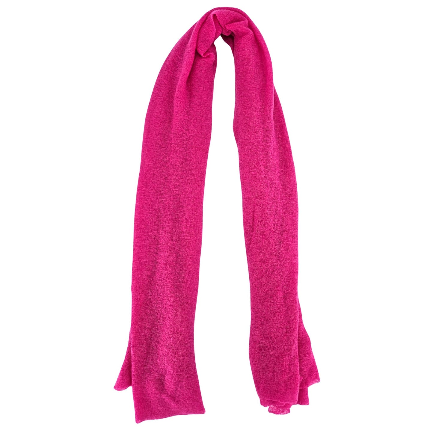 Berry Small Cashmere Plain Scarf