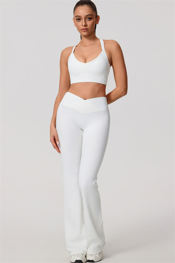 The Daze Sports Bra Flared Leggings 2-Piece Set