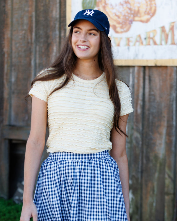 Scallop Tee