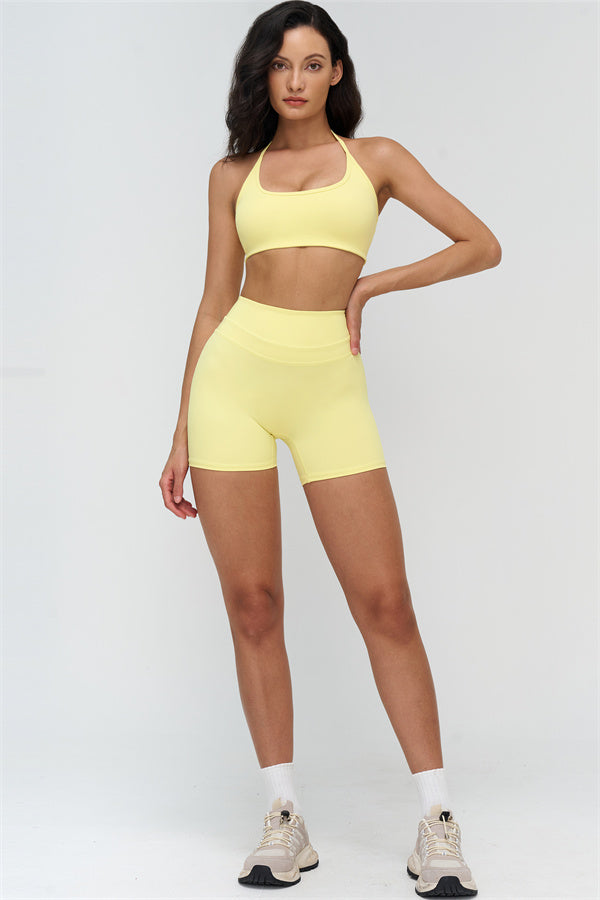 The Stride Halter Sports Bra