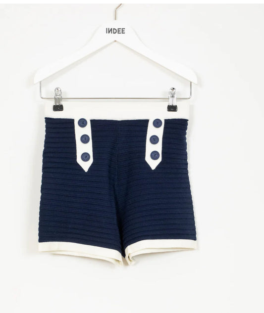 Indee - Sofia Knit Short, Navy
