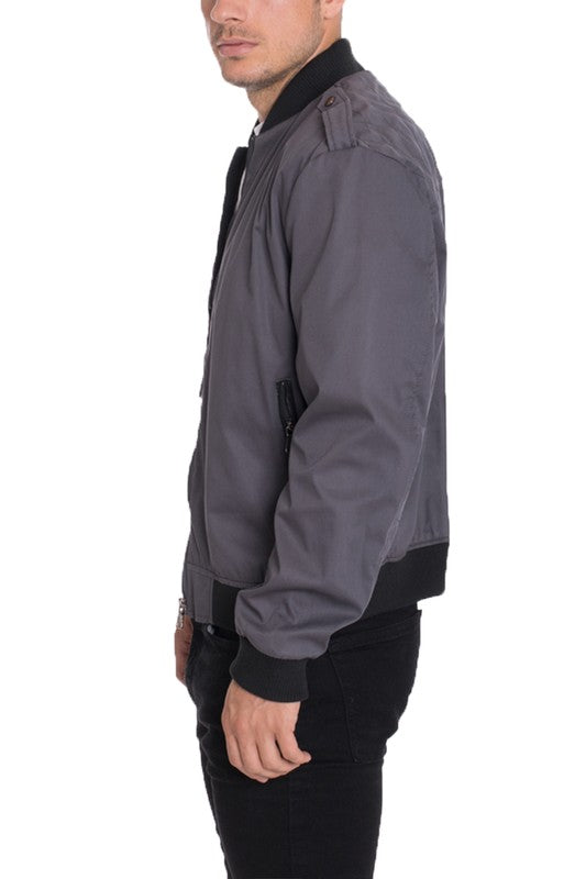 Cotton Casual Bomber Jacket