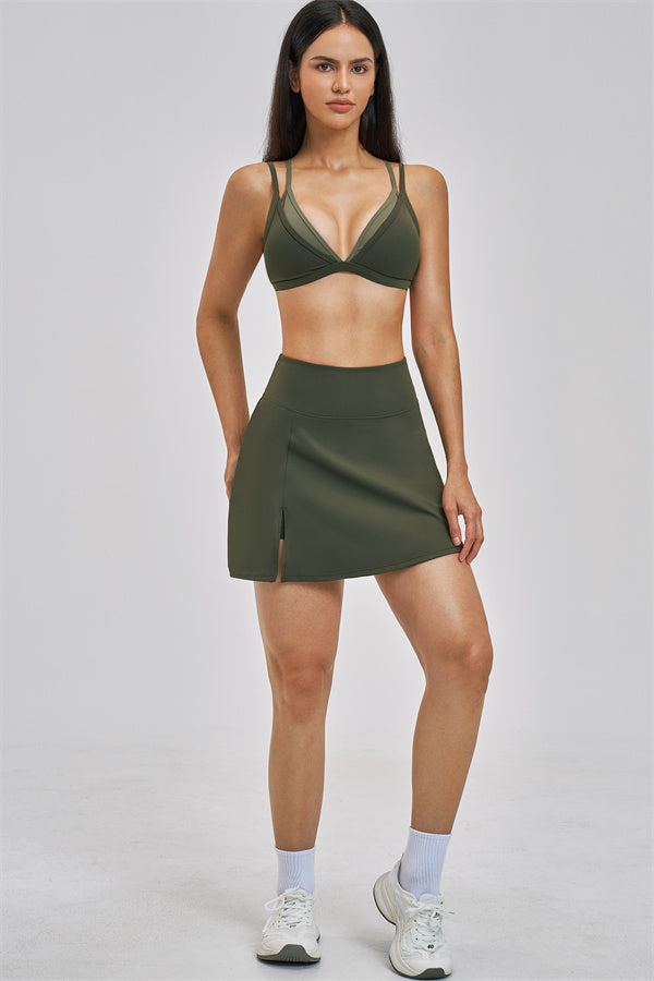 The Seraphine Layered V Sports Bra