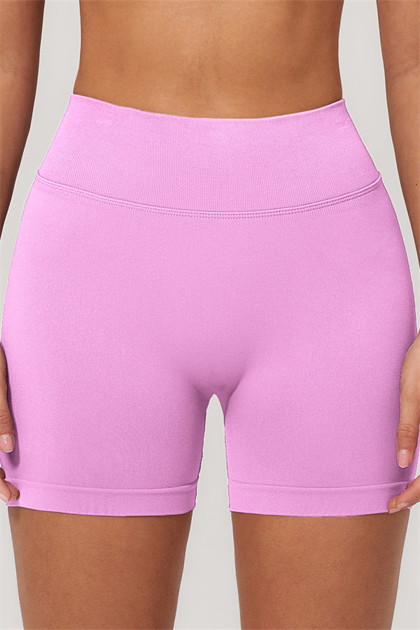 The Empower One-Shoulder Sports Bra Shorts 2-Piece Set