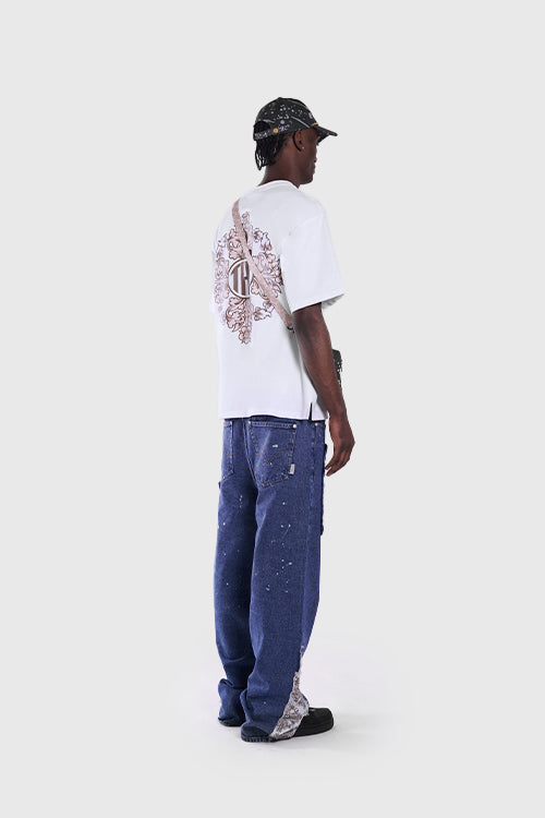 Baroque Flower Oversized Tee
