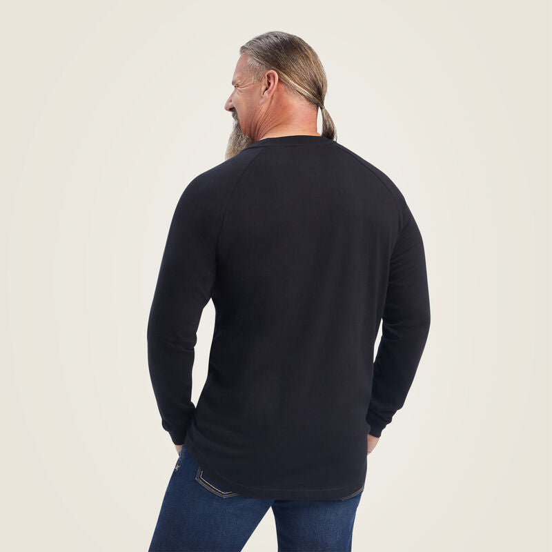 Rebar Black Longsleeve | Ariat
