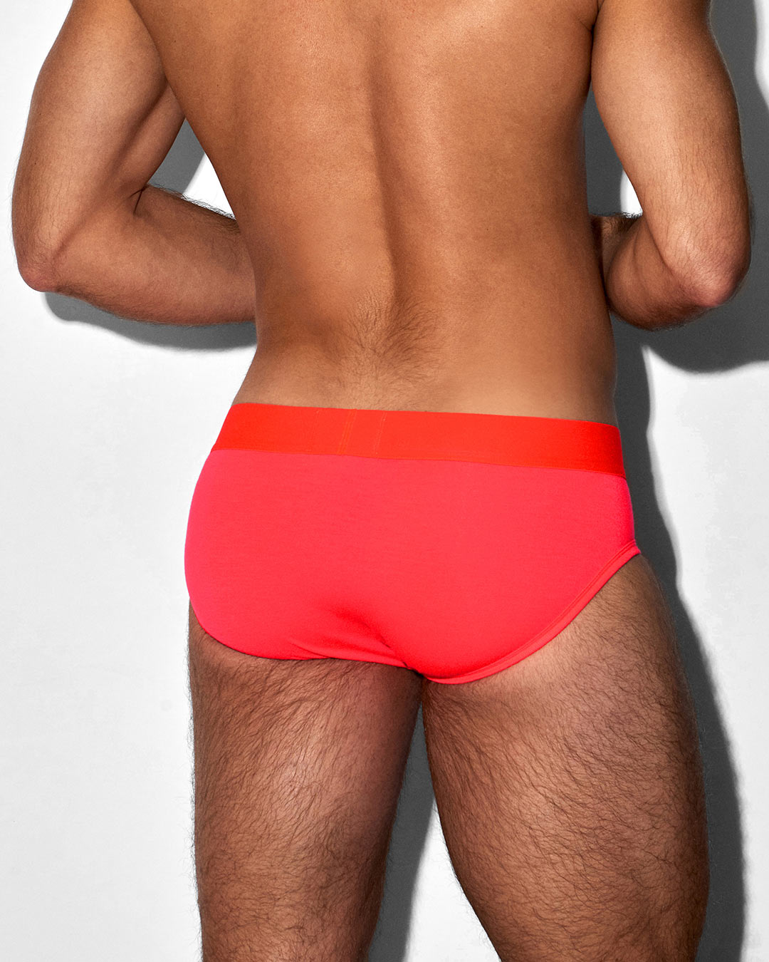 Super Bright Low Rise Brief Neon Red