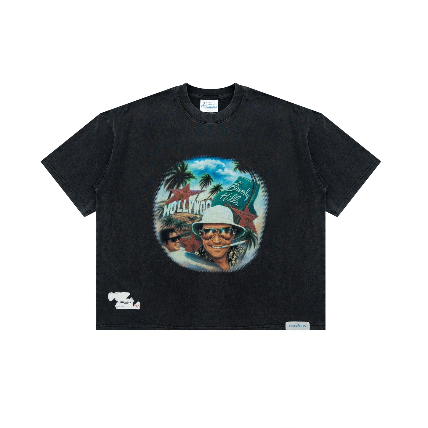 Free and Loathing Tee - Black