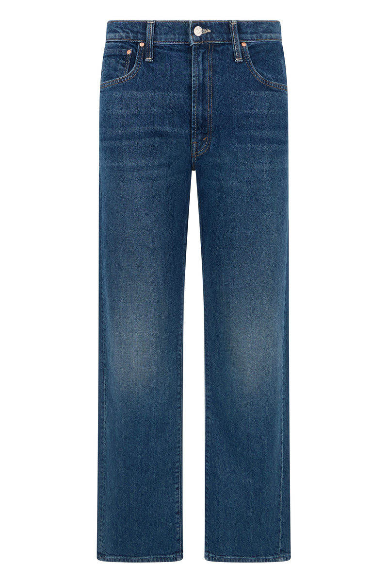 Straight-Leg Jeans Blue
