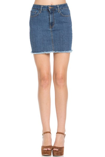 jeans mini skirts