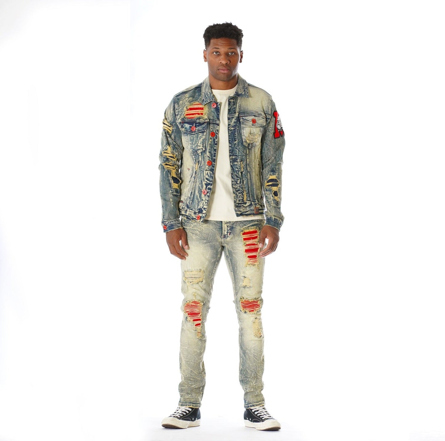 M1090 Leaders Denim Jacket - Dirt