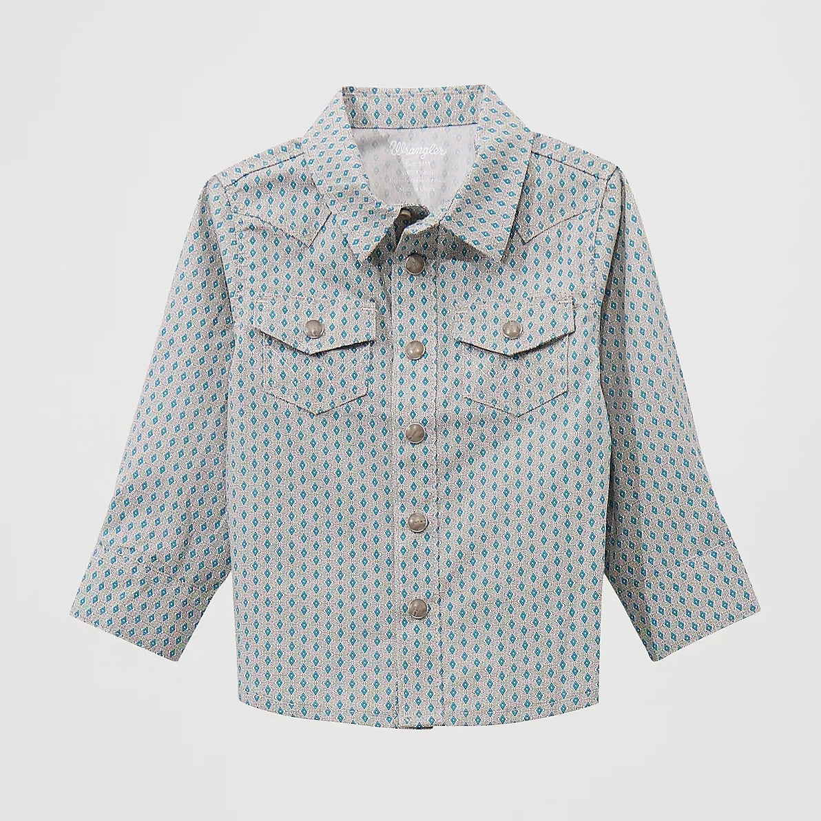 Grey/Blue Print | Wrangler Boy