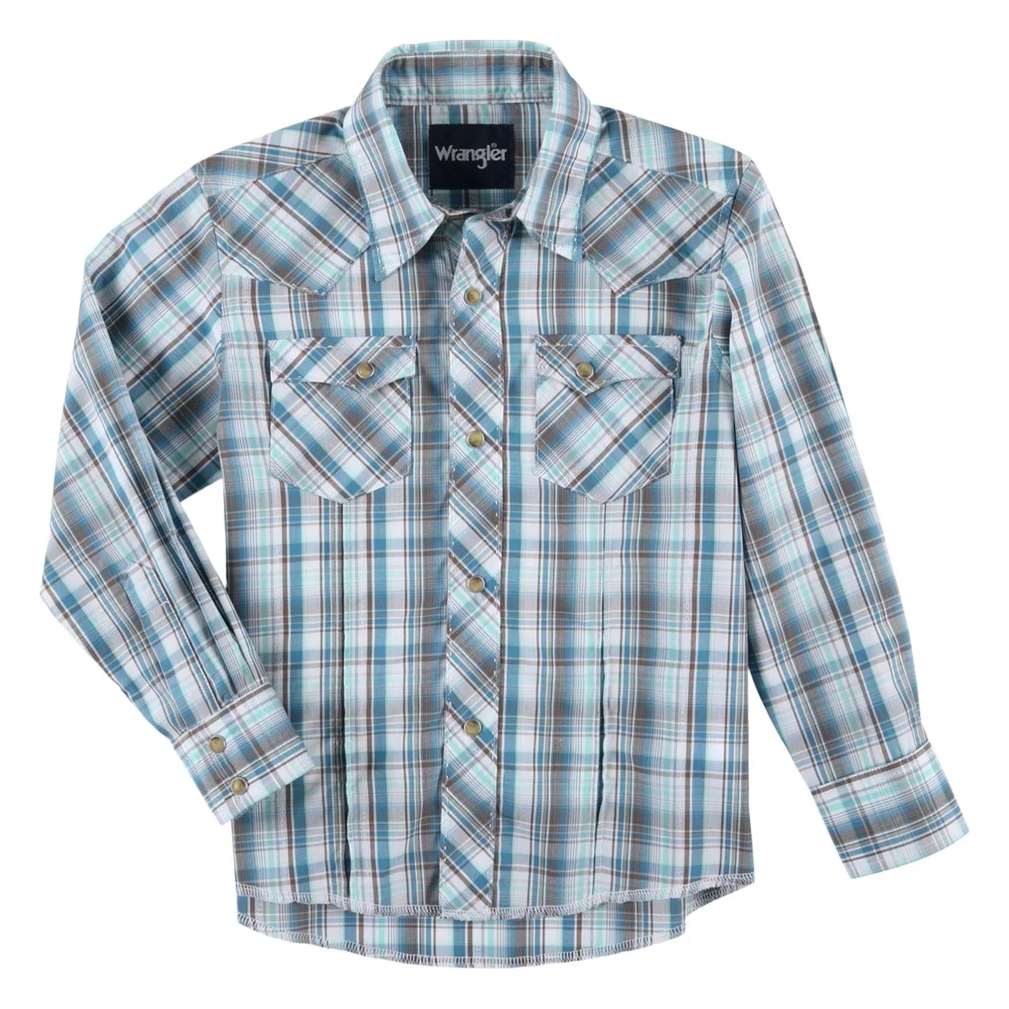 Teal Plaid | Wrangler Boys