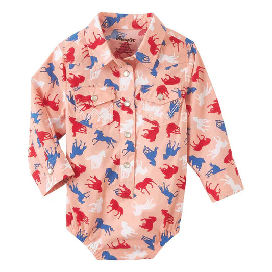 Horse Printed | Wrangler  Infant