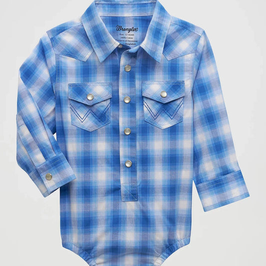 Blue Onesie | Wrangler Infant
